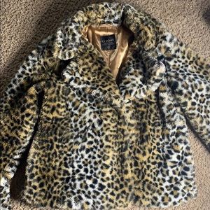 Faux fur coat